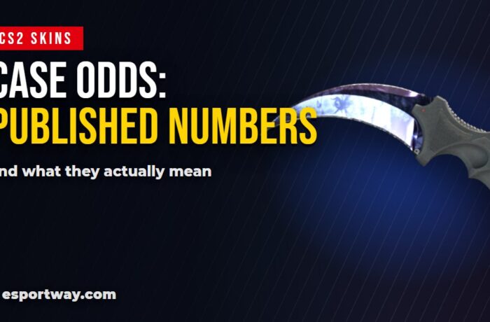 CS2 case odds: Valve publishes the numbers, so use them