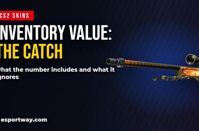 CS2 inventory value: the number is real, the money is not