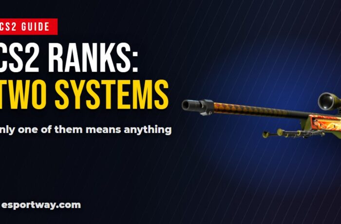 CS2 ranks explained: two scoreboards running on one account