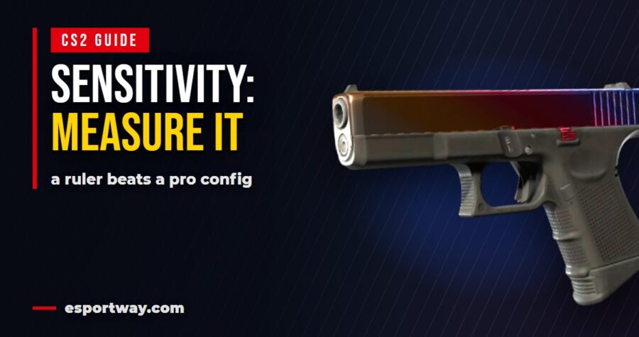 CS2 sensitivity: measure the one number that transfers between players