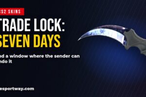 CS2 trade lock: seven days, a yellow shield, and a reversal window