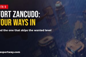 Fort Zancudo location in GTA 5, and every way in that is not the front gate