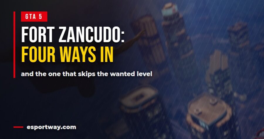 Fort Zancudo location in GTA 5, and every way in that is not the front gate