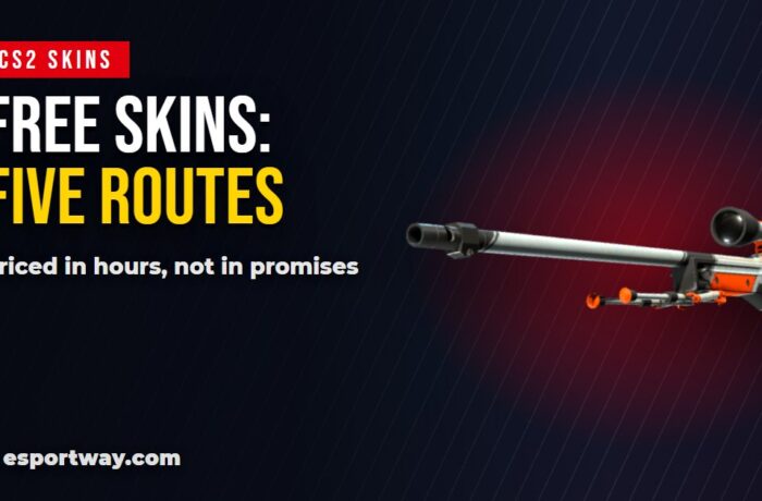 Free CS2 skins without a deposit: five routes and the hours each one costs