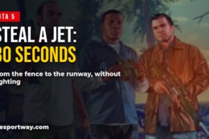 How to steal a fighter jet in GTA 5: four stars and thirty seconds