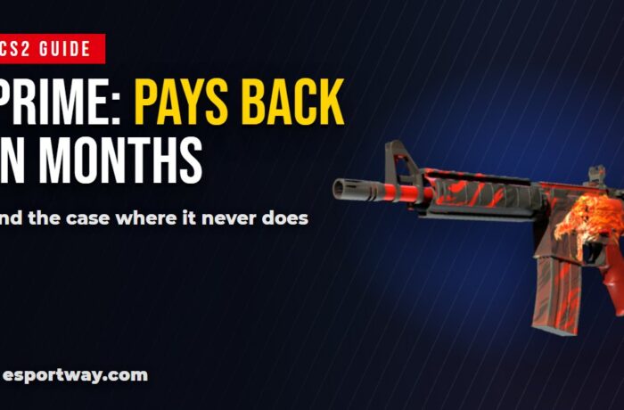 Is CS2 Prime worth it? The drops pay it back in three to seven months