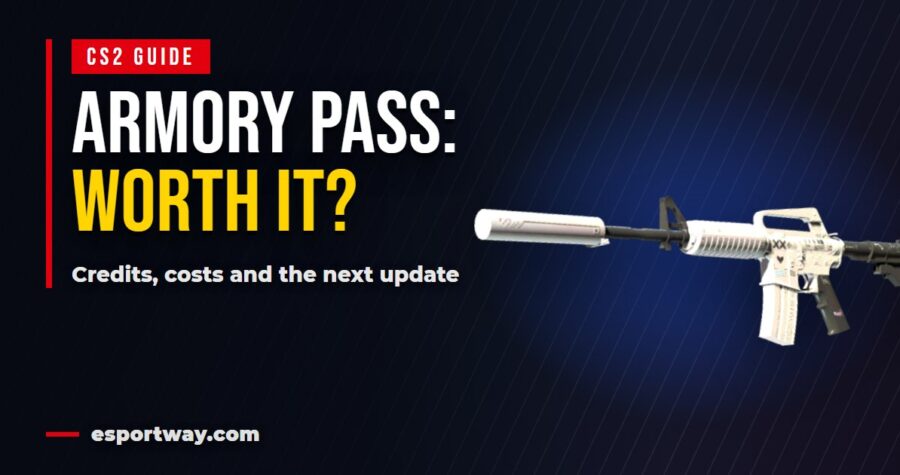 CS2 Armory Pass in 2026: what $15.99 buys, how long 40 credits take, and when the next update lands